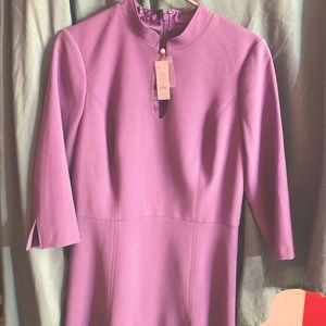 WHBM *NWT* beautiful A-line MIDI Dress Lavender/purple 💜